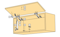 Aventos HK-XS silný komplet